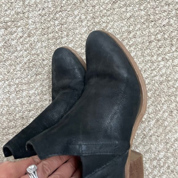 Miz mooz black ankle booties boots size 39 leather - Picture 12 of 13